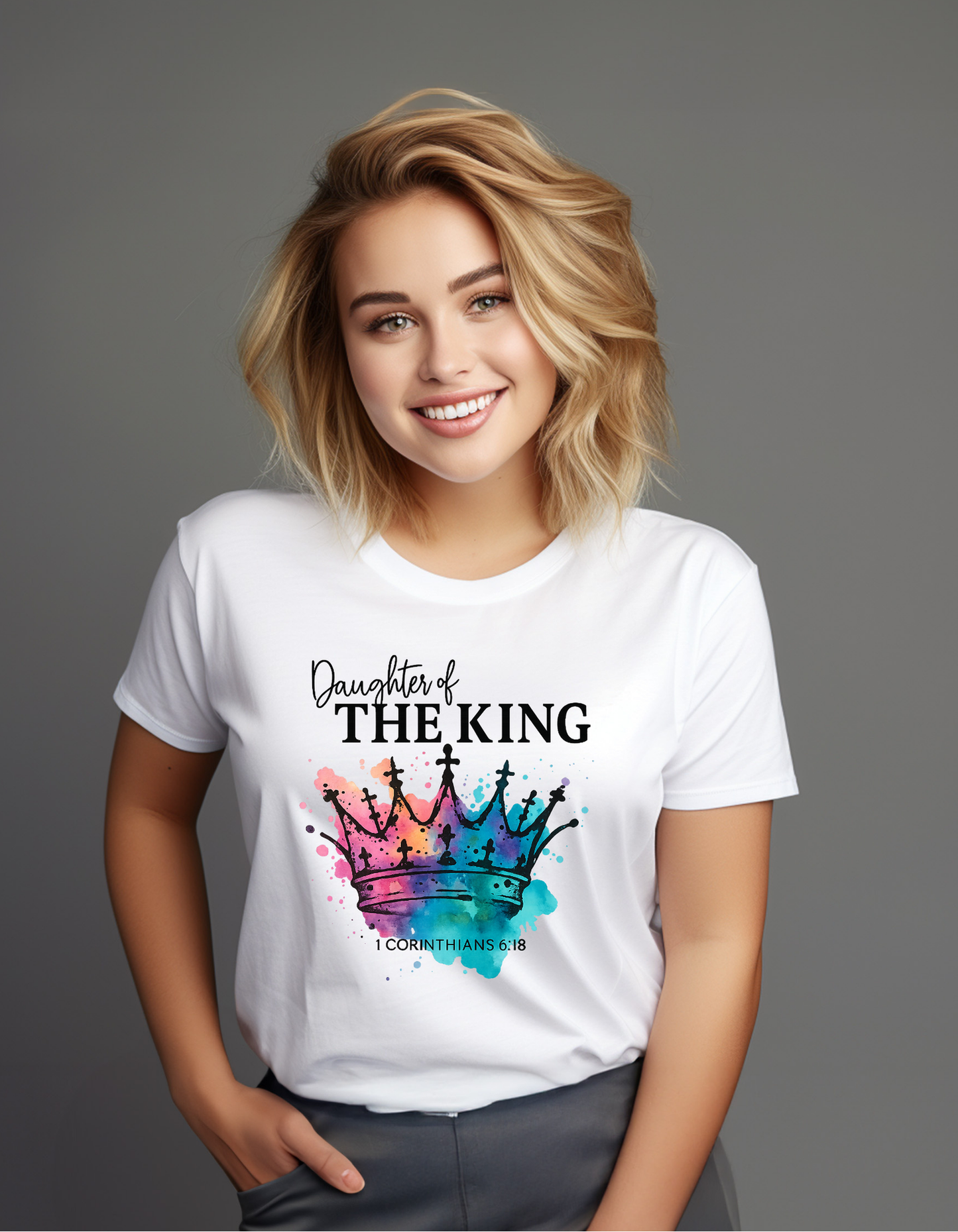 Daughter of the King – Crown of Promise Tee/ collection