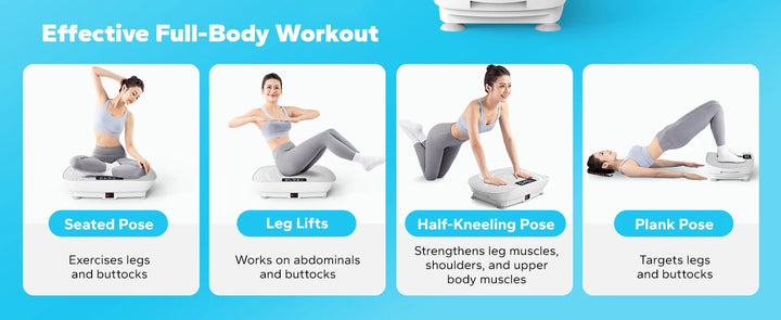 MERACH Vibration Plate Exercise Machine for Weight Loss
