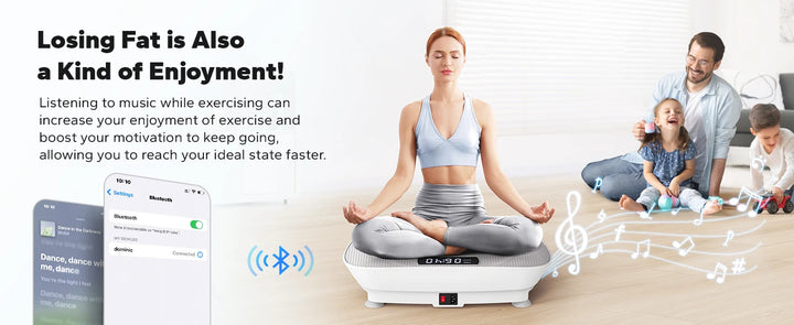 MERACH Vibration Plate Exercise Machine for Weight Loss