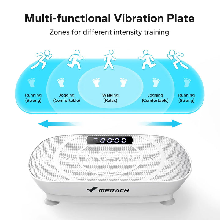 MERACH Vibration Plate Exercise Machine for Weight Loss