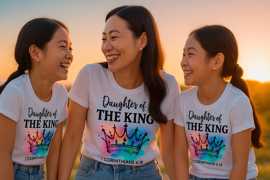 Daughter of the King – Crown of Promise Tee/ collection