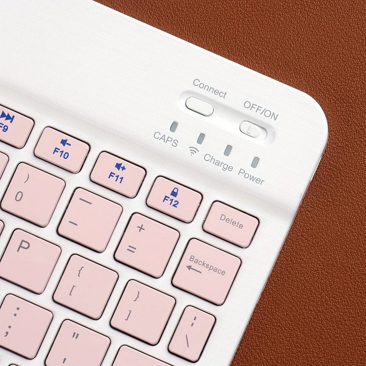 Wireless Keyboard Bluetooth-Compatible Keyboard For Android IOS Windows Mini 78-Key Gaming Keyboard