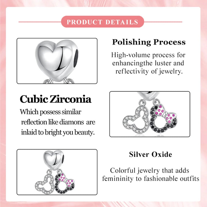 Popular Hot Sale Sterling Silver Princess Charm Gift