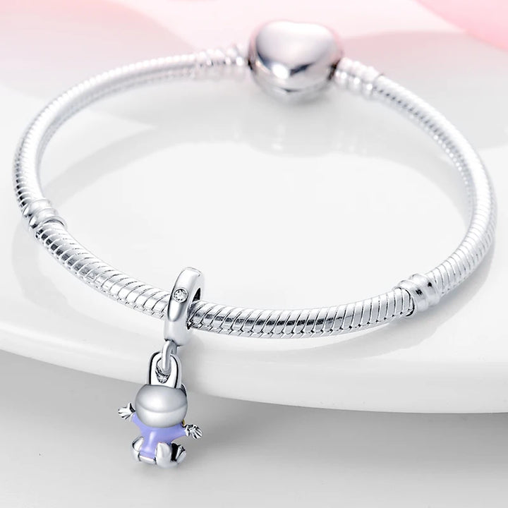 Popular Hot Sale Sterling Silver Character Series Charms