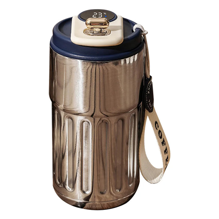 Smart Thermos Bottle LED Temperature Display Tumbler Mug
