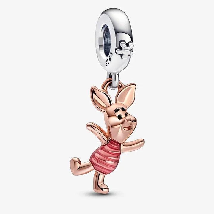 Disney Princess Pumpkin Cart Charm Beads Jewelry