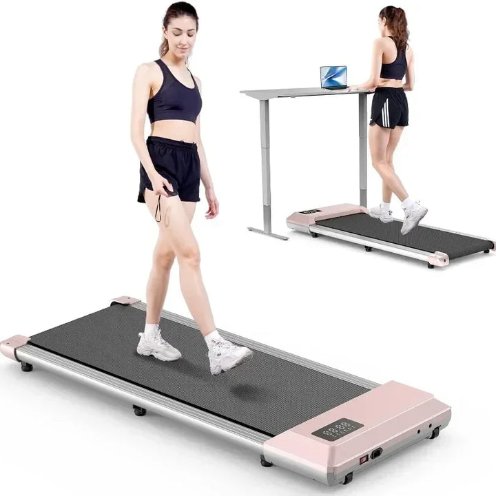 Walking Pad Treadmill 2 in 1 Under Desk Treadmill Portable