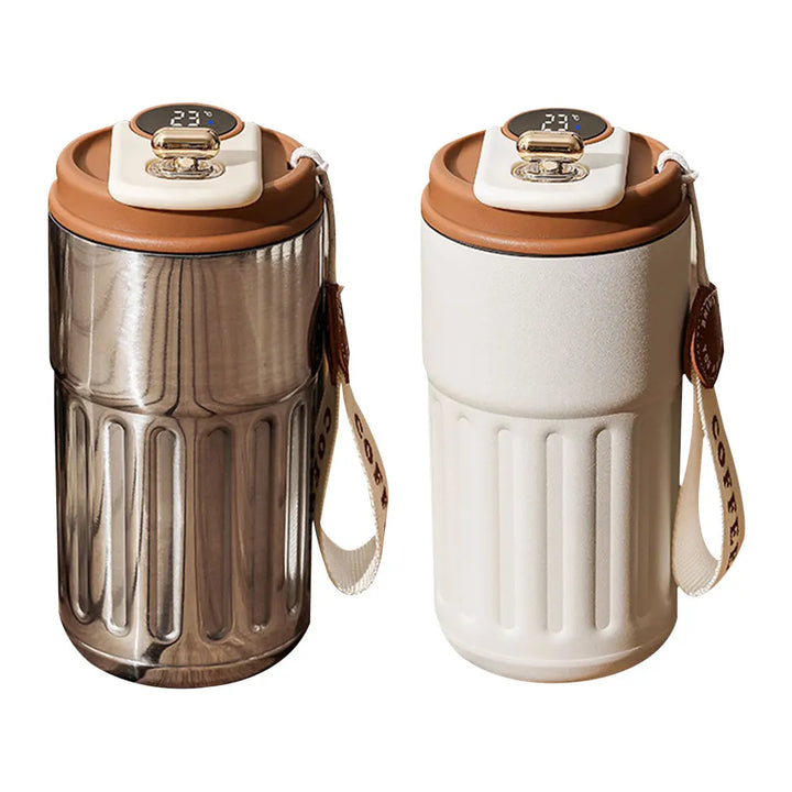 Smart Thermos Bottle LED Temperature Display Tumbler Mug