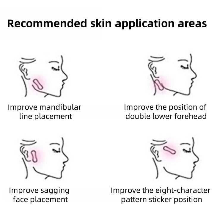 "Invisible Face Lift – Instant Lift, Tighten &amp; Sculpt for a V-Shaped Contour | Reduces Fine Lines &amp; Defines Jawline"