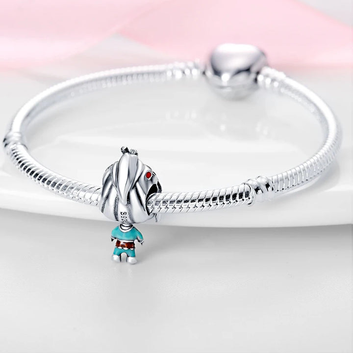 Popular Hot Sale Sterling Silver Character Series Charms