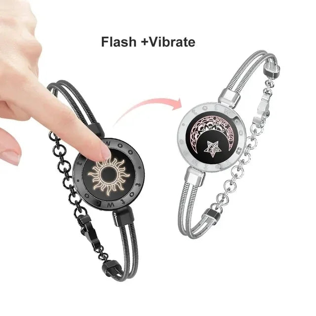 Heartbeat Connection Bracelet — Feel Closer, No Matter the Distance!