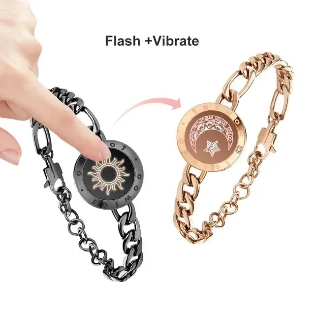 Heartbeat Connection Bracelet — Feel Closer, No Matter the Distance!