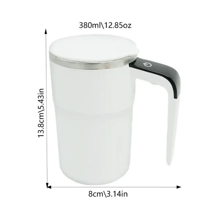 Mini Electric Coffee Self Mixing Mug Waterproof USB Rechargeable 380ML