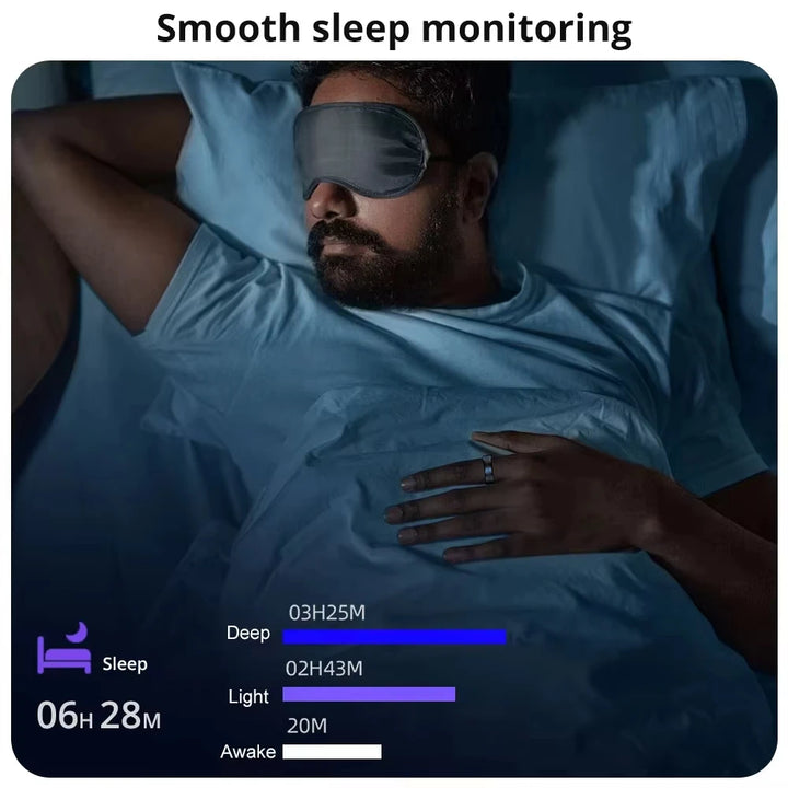 Smart Ring Bluetooth Health Monitoring Multi-sport Waterproof