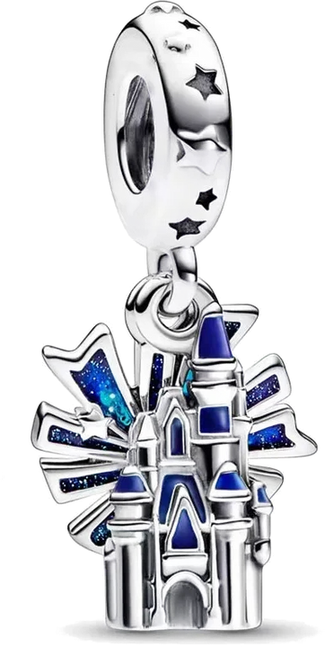 Disney Princess Pumpkin Cart Charm Beads Jewelry