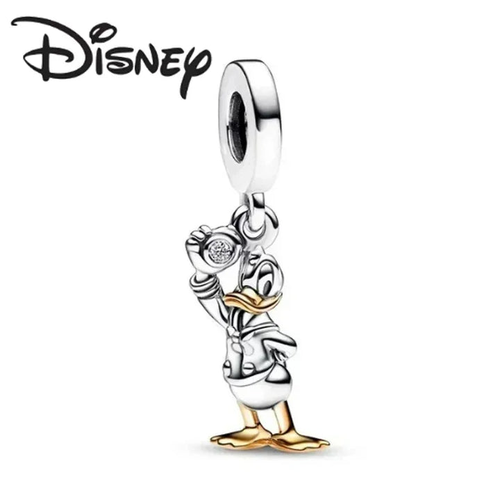 Hot Sale Sterling Silver Disney Charm Bead Bracelet