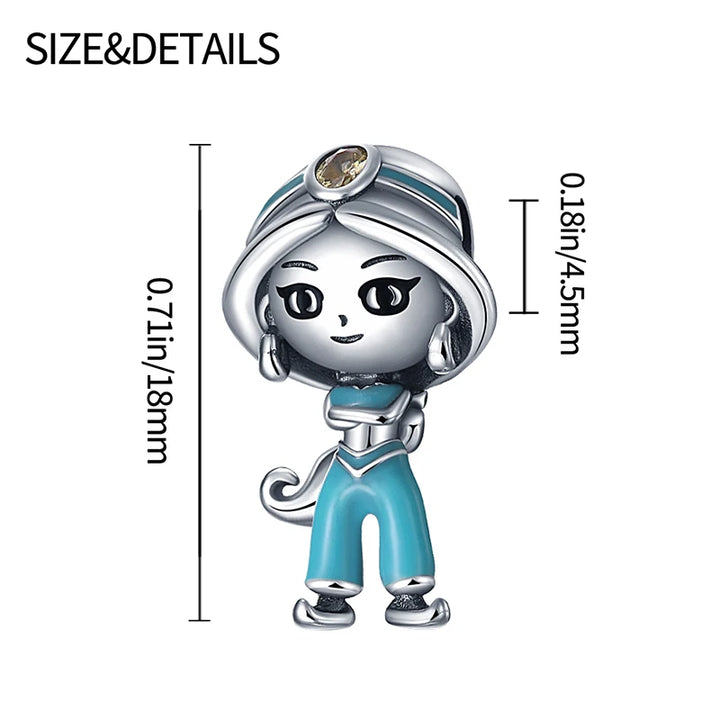 Popular Hot Sale Sterling Silver Character Series Charms