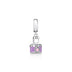 Silver Camera Phone Headset Charm Pendant
