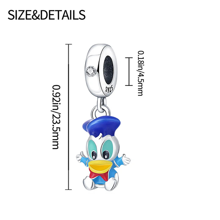 Popular Hot Sale Sterling Silver Character Series Charms