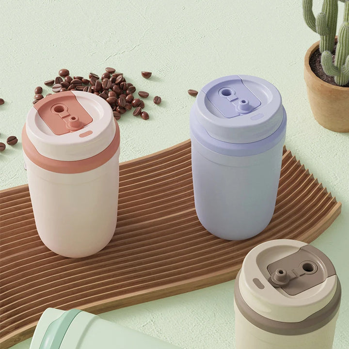 Mini Electric Coffee Self Mixing Mug Waterproof USB Rechargeable 380ML