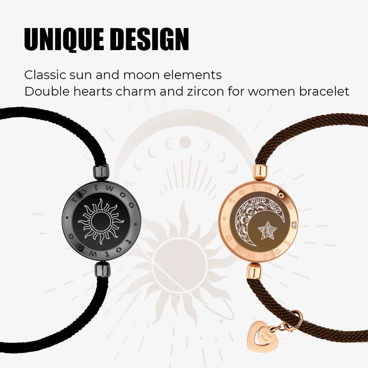 Heartbeat Connection Bracelet — Feel Closer, No Matter the Distance!