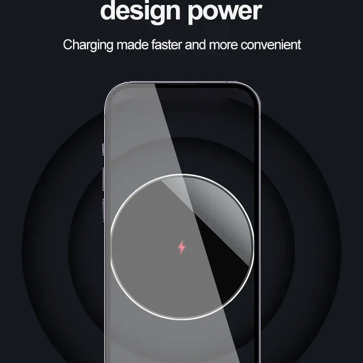 15W Magnetic Car Wireless Charger Stand for iPhone 15 14 13 12 Pro Max Samsung