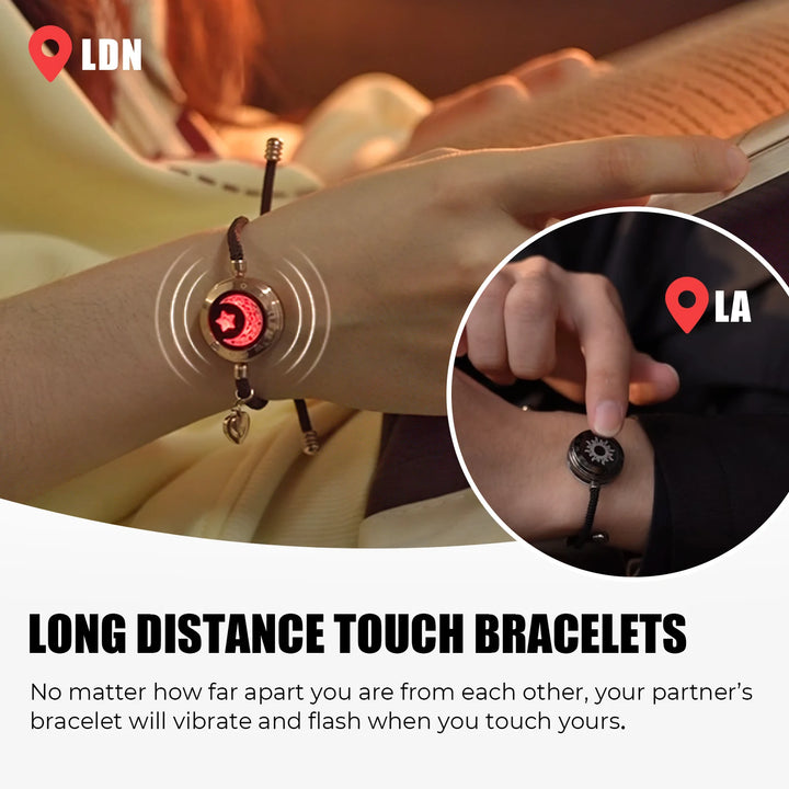 Heartbeat Connection Bracelet — Feel Closer, No Matter the Distance!