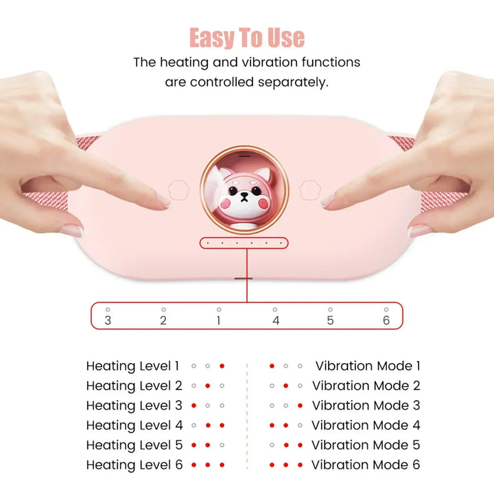 Menstrual Relief Heating Pad – Instant Comfort & Pain Relief! 🌸