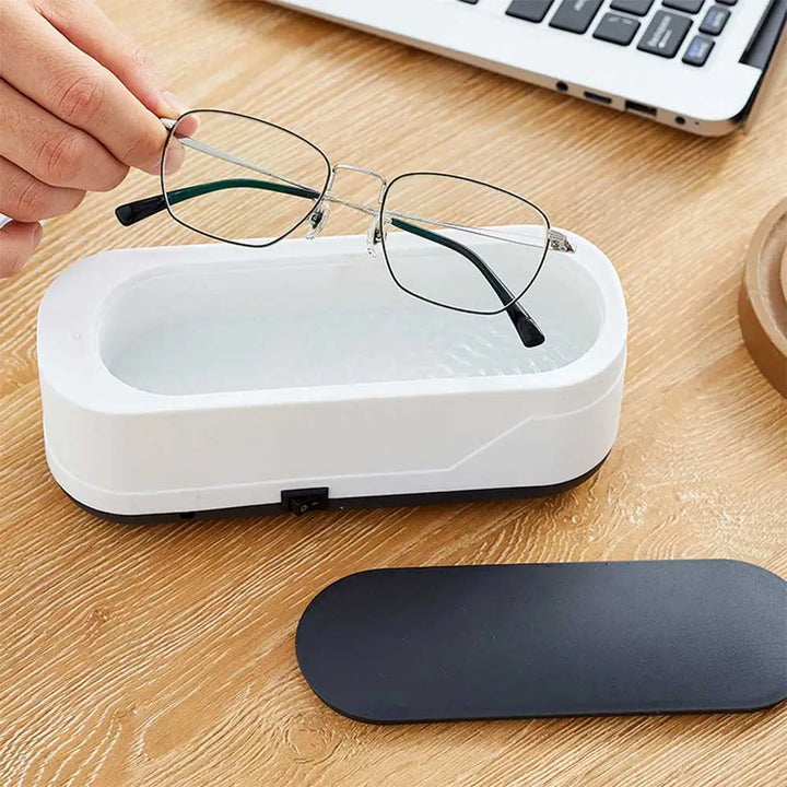 45000Hz Ultrasonic Cleaner – 360° Deep Cleaning for Jewelry, Glasses &amp; Watches | USB-C Rechargeable, Low-Noise &amp; Portable"