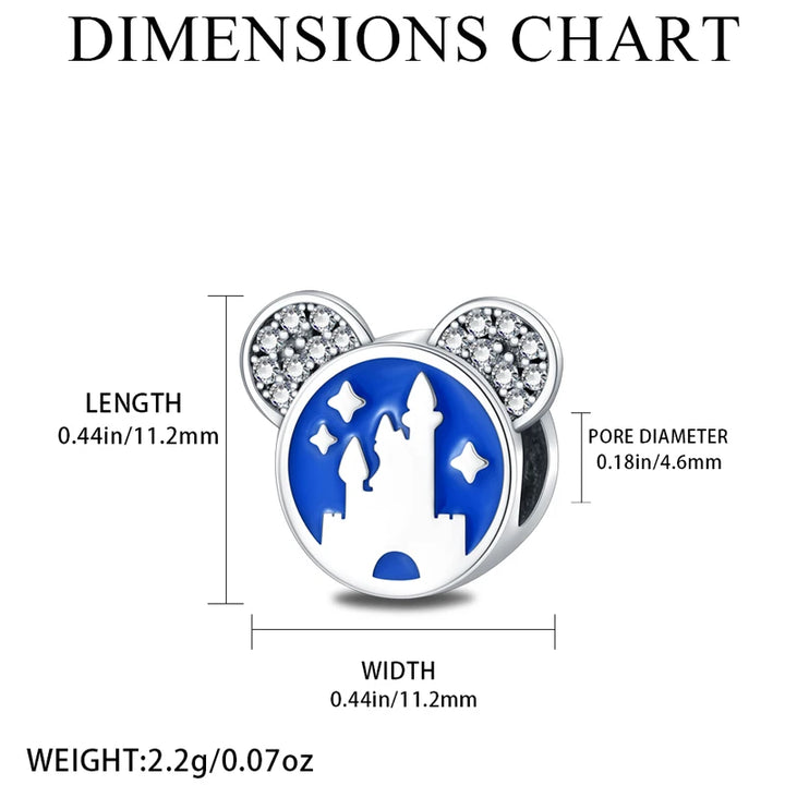 Popular Hot Sale Sterling Silver Princess Charm Gift