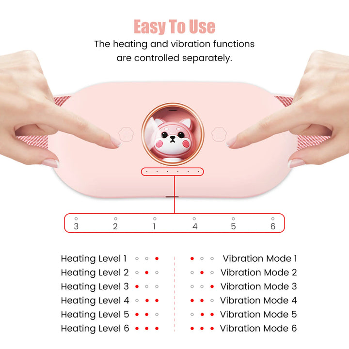 Menstrual Relief Heating Pad – Instant Comfort & Pain Relief! 🌸
