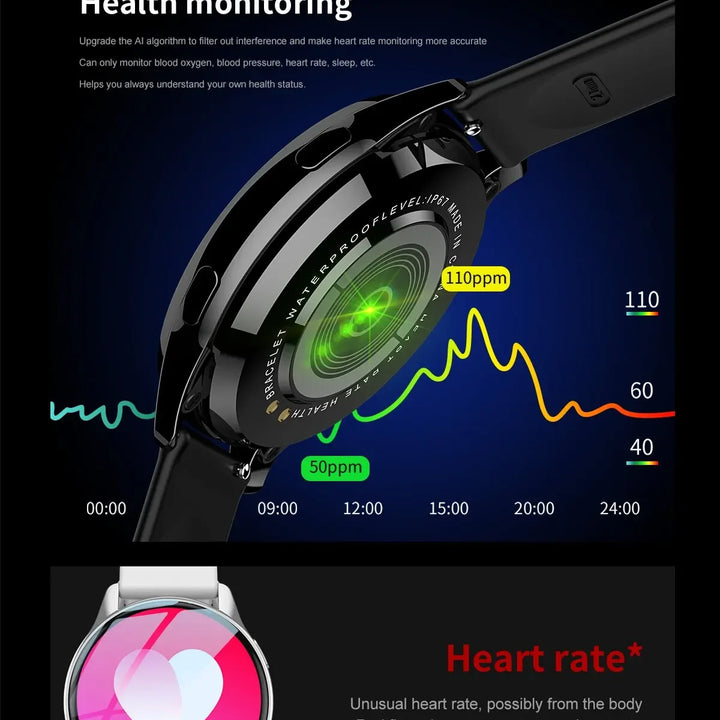 New Smart Watch Bluetooth Call Music Player Fitness Tracker
