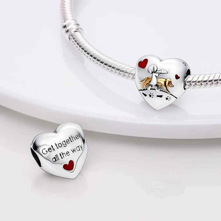 Sterling Silver CZ Dentist Tooth Charm Beads for Women