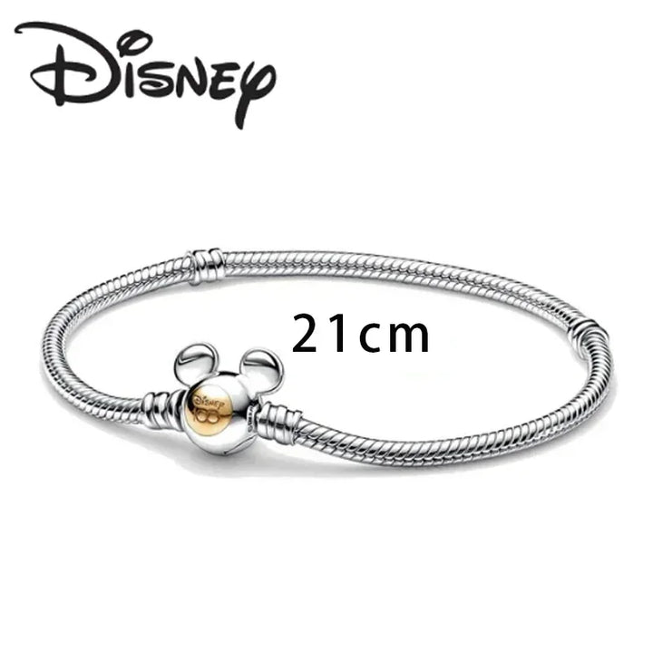 Hot Sale Sterling Silver Disney Charm Bead Bracelet