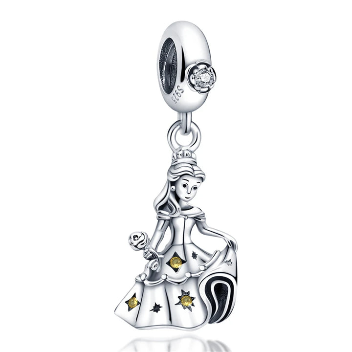 Popular Hot Sale Sterling Silver Princess Charm Gift