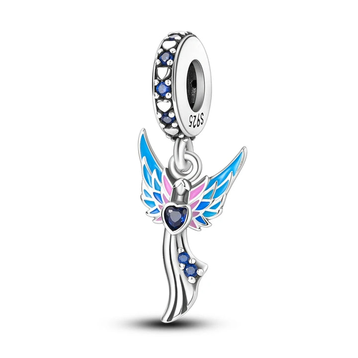 Sterling Silver CZ Dentist Tooth Charm Beads for Women