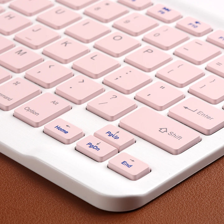 Wireless Keyboard Bluetooth-Compatible Keyboard For Android IOS Windows Mini 78-Key Gaming Keyboard