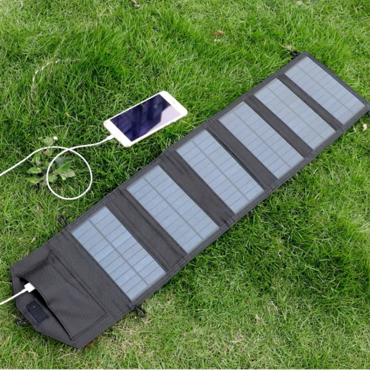 6-Fold 800W Foldable Solar Panel Portable Charger USB 5V DC