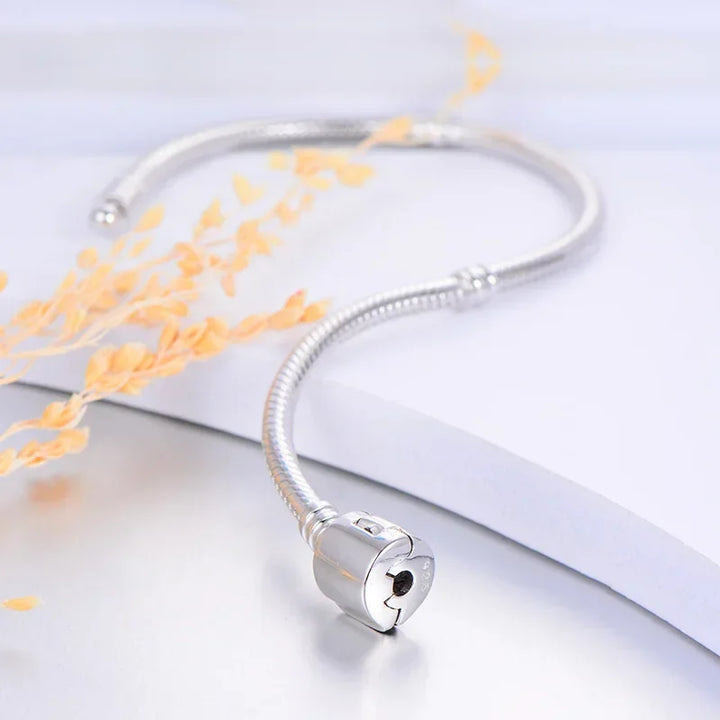 Original Fine Jewelry Sterling Silver Charm Bracelet for Women