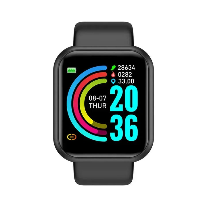 Smart Watch For Women Men Bluetooth Connected Music Fitness