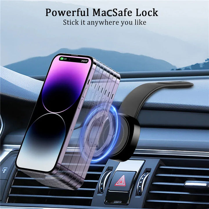 Magnetic Car Wireless Charger Fast Charging Phone Holder Dashboard