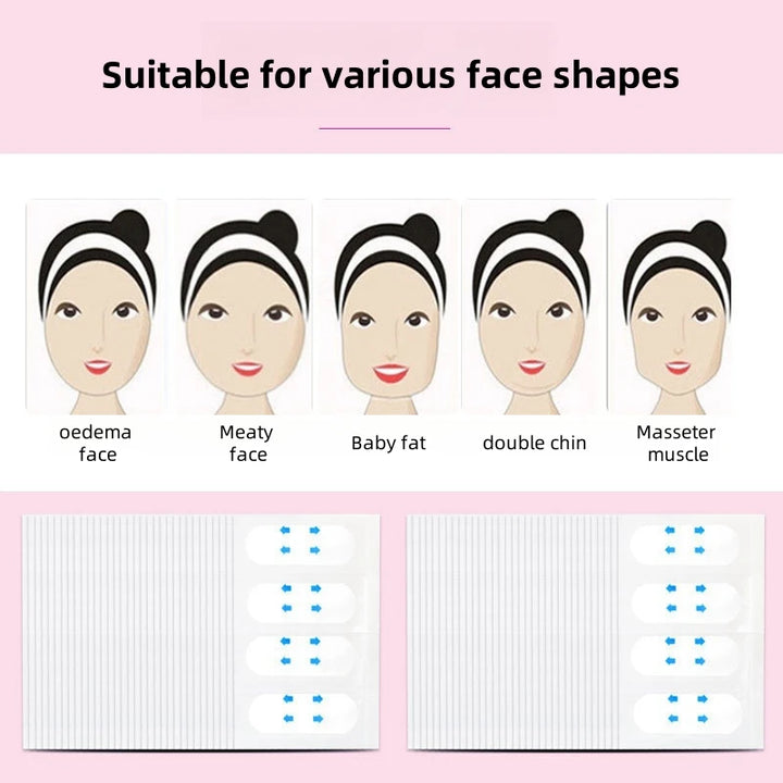 "Invisible Face Lift – Instant Lift, Tighten &amp; Sculpt for a V-Shaped Contour | Reduces Fine Lines &amp; Defines Jawline"