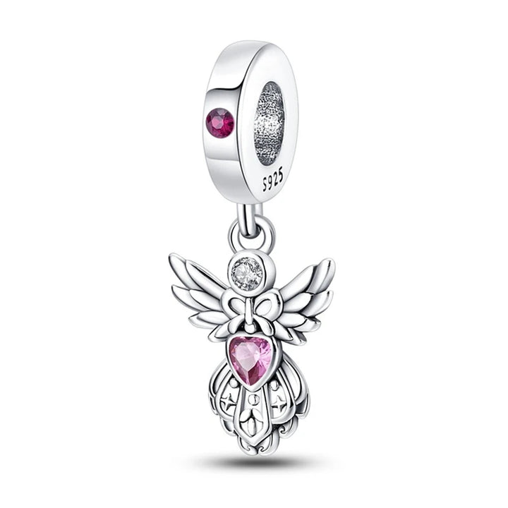 Sterling Silver CZ Dentist Tooth Charm Beads for Women