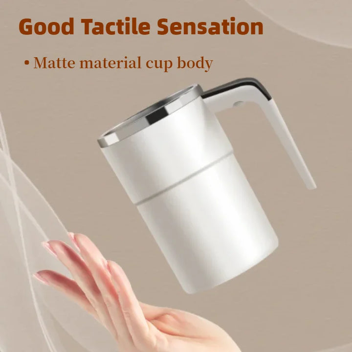 Mini Electric Coffee Self Mixing Mug Waterproof USB Rechargeable 380ML