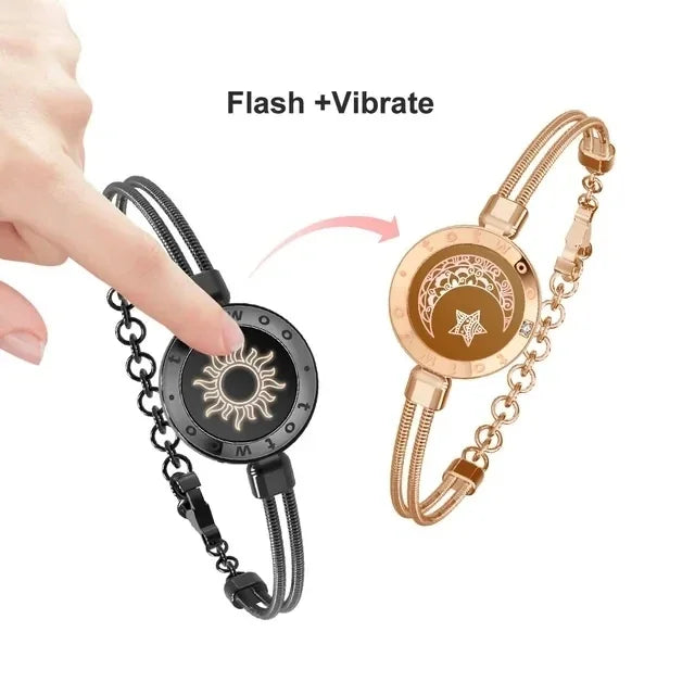 Heartbeat Connection Bracelet — Feel Closer, No Matter the Distance!