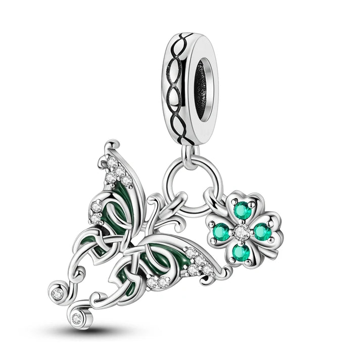 Sterling Silver CZ Dentist Tooth Charm Beads for Women