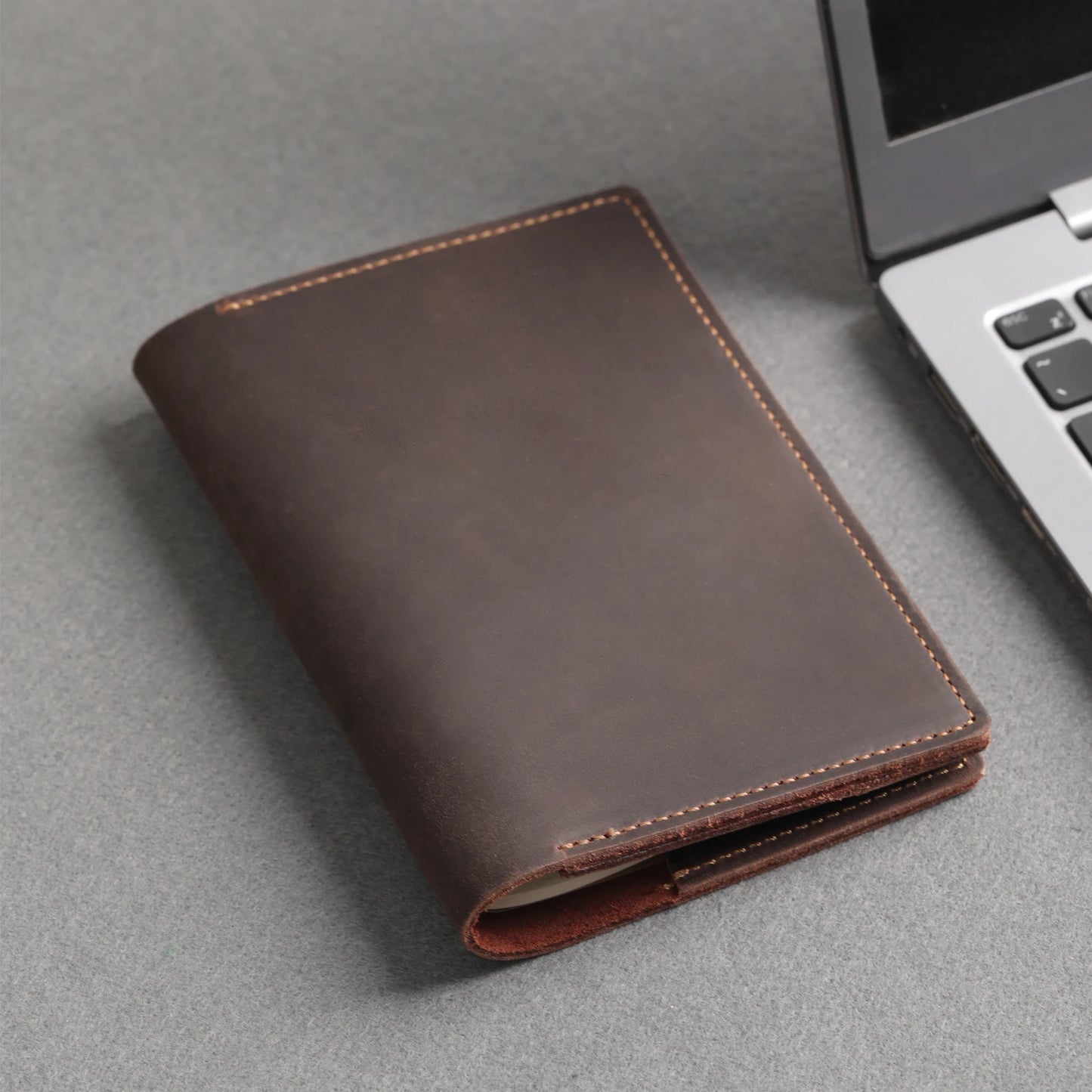 Journal Cover for Field Notes Leather Cover for 3.5" x 5.5" Notebooks (Leather Cover Only)