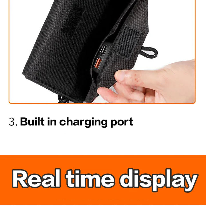 6-Fold 800W Foldable Solar Panel Portable Charger USB 5V DC