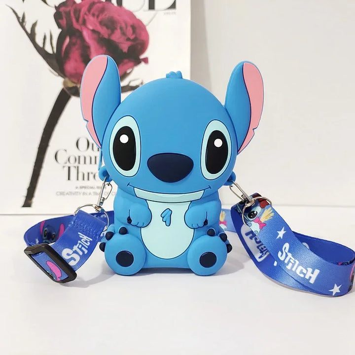 Cartoon Stitch Silicone Purse Cute Stitch Angel Girl's Bag