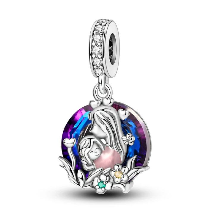 Sterling Silver CZ Dentist Tooth Charm Beads for Women